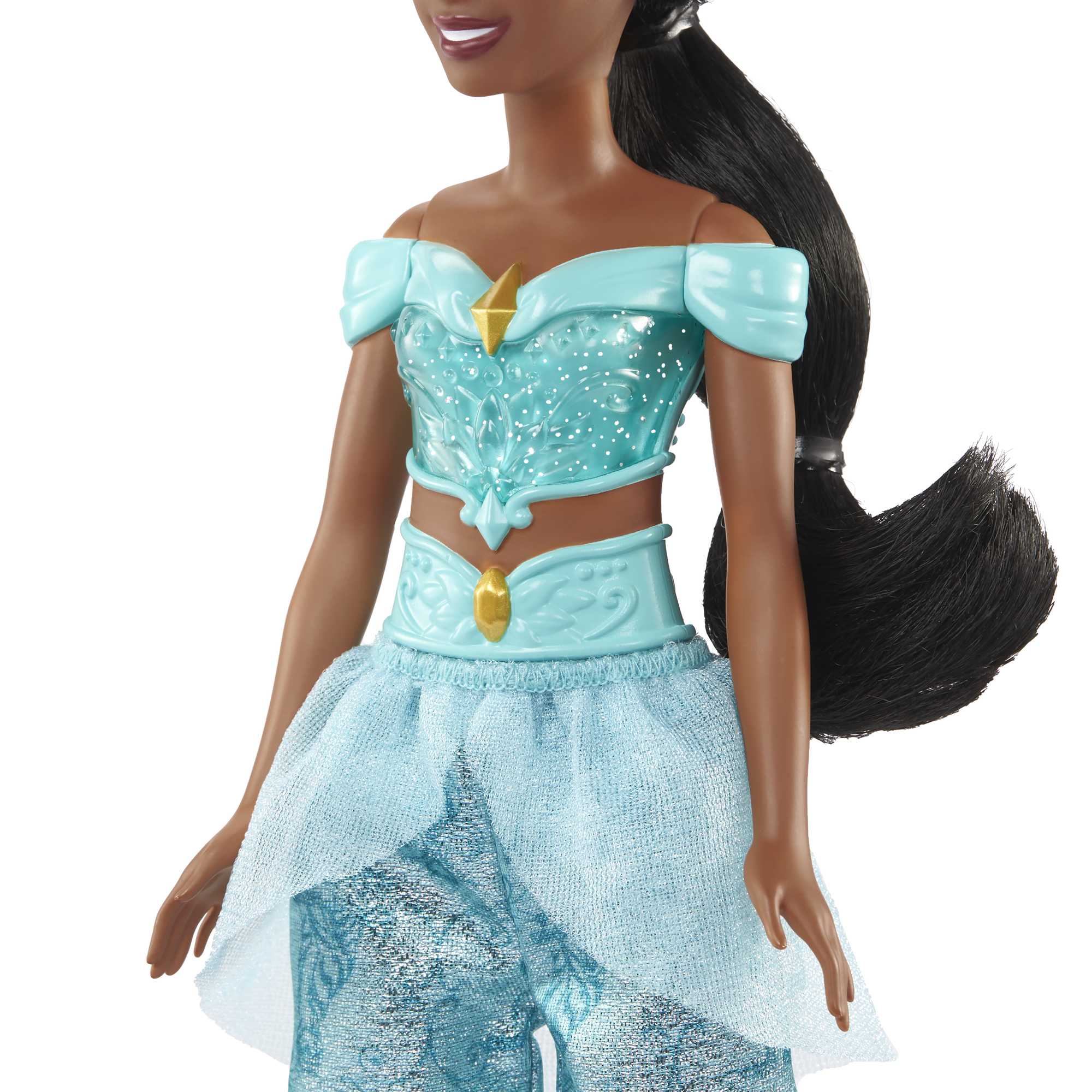 Disney Princess Jasmine Doll With Sparkling Fashion & Accessories, Inspired By Aladdin Movie