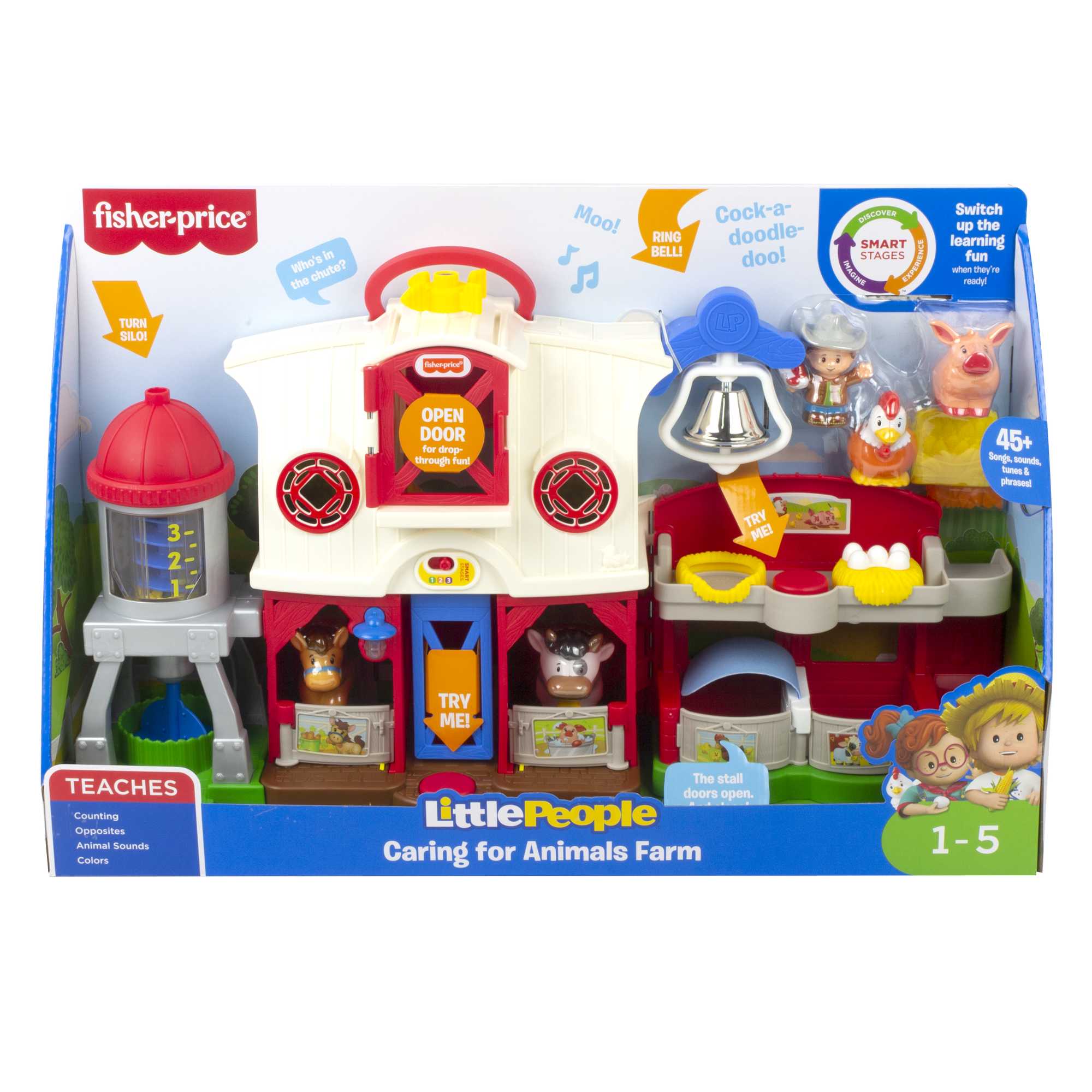Fisher-Price Little People Caring For Animals Farm - English & French Version