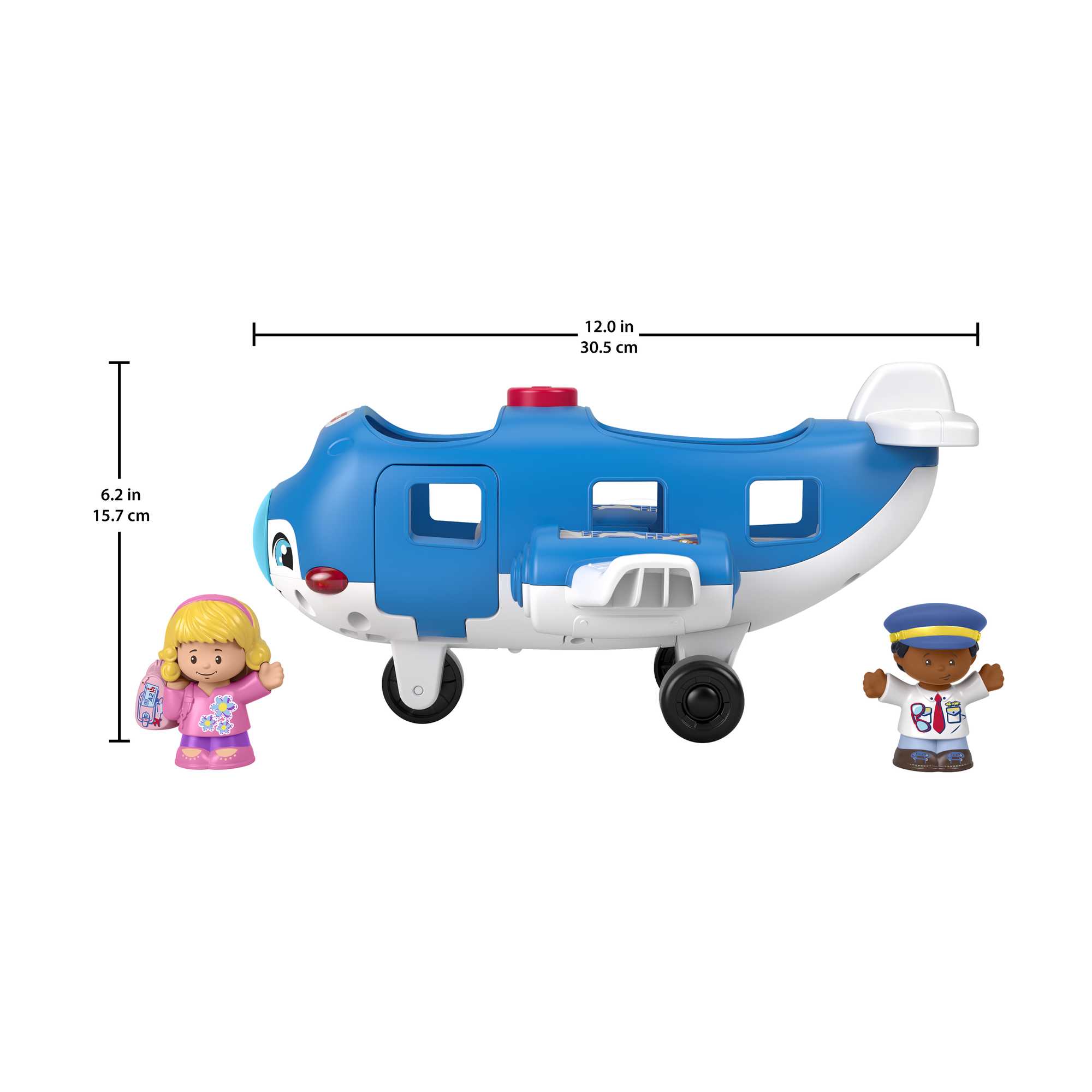 Fisher-Price Little People Travel Together AIrplane - English & French Version