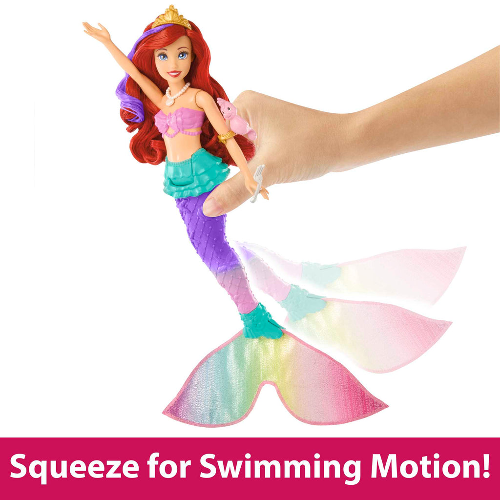 Disney Princess Toys, Ariel Swimming Mermaid Doll