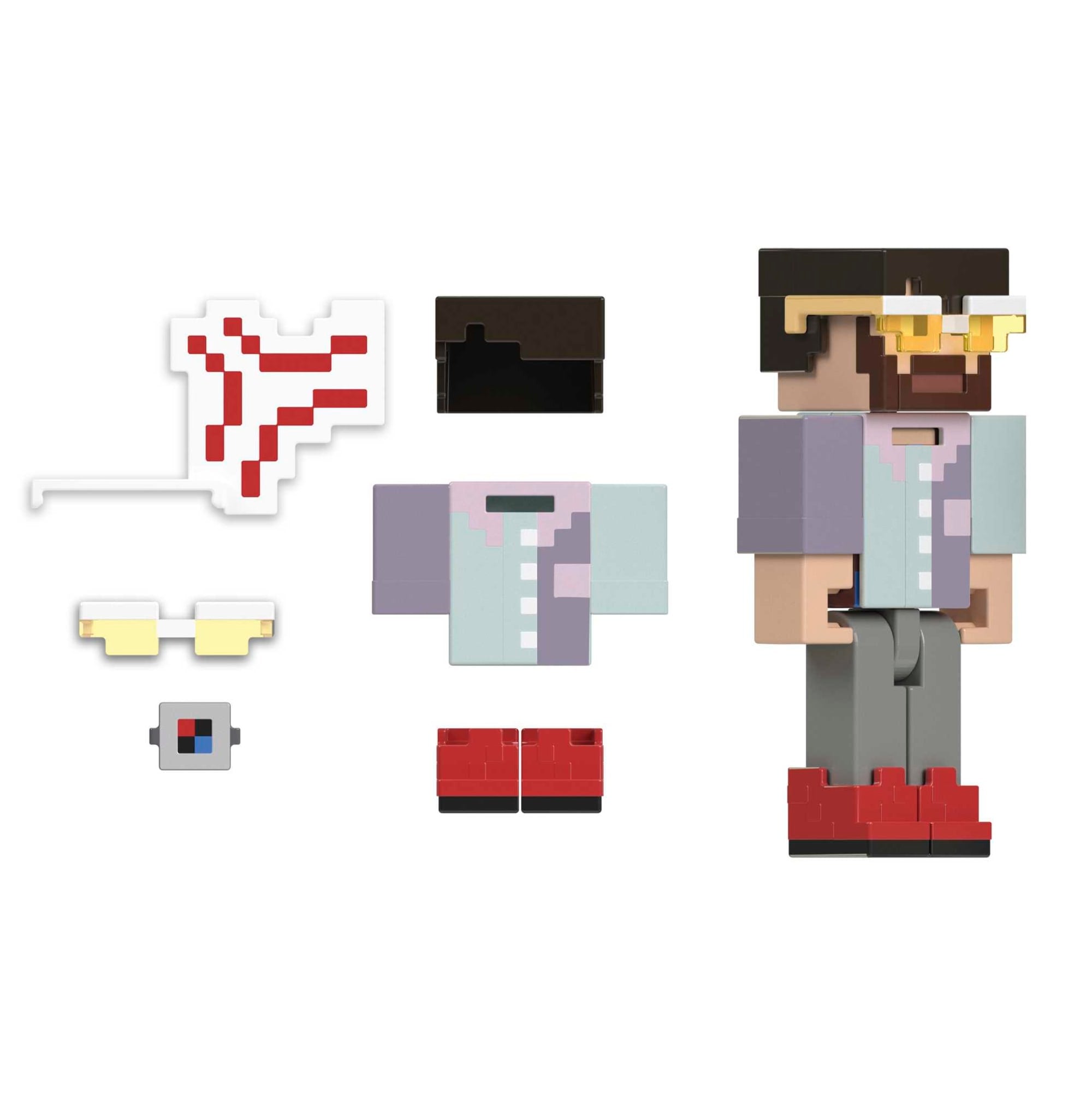 Minecraft Creator Series-Figurines Articulées et Accessoires, Jouets