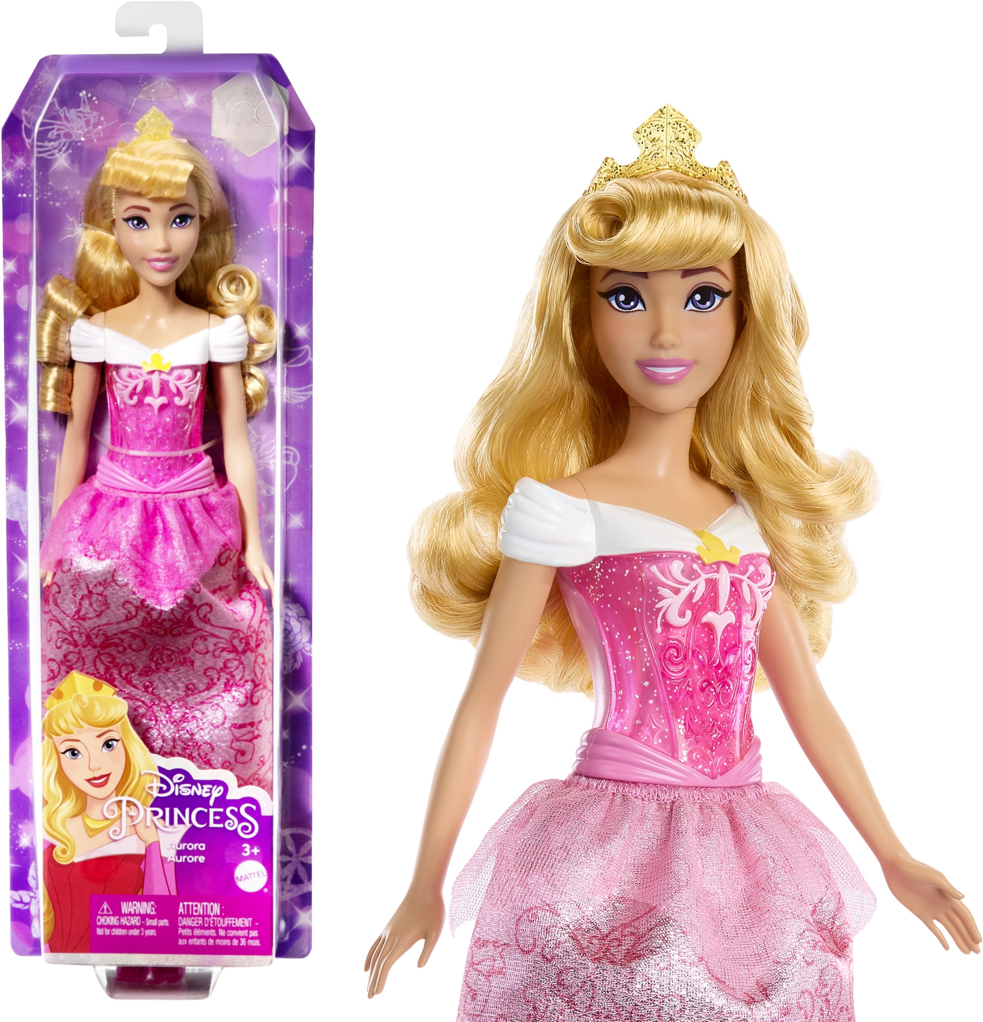 Disney-Princesses Disney-Aurore-Poupée, Habillage et Accessoires