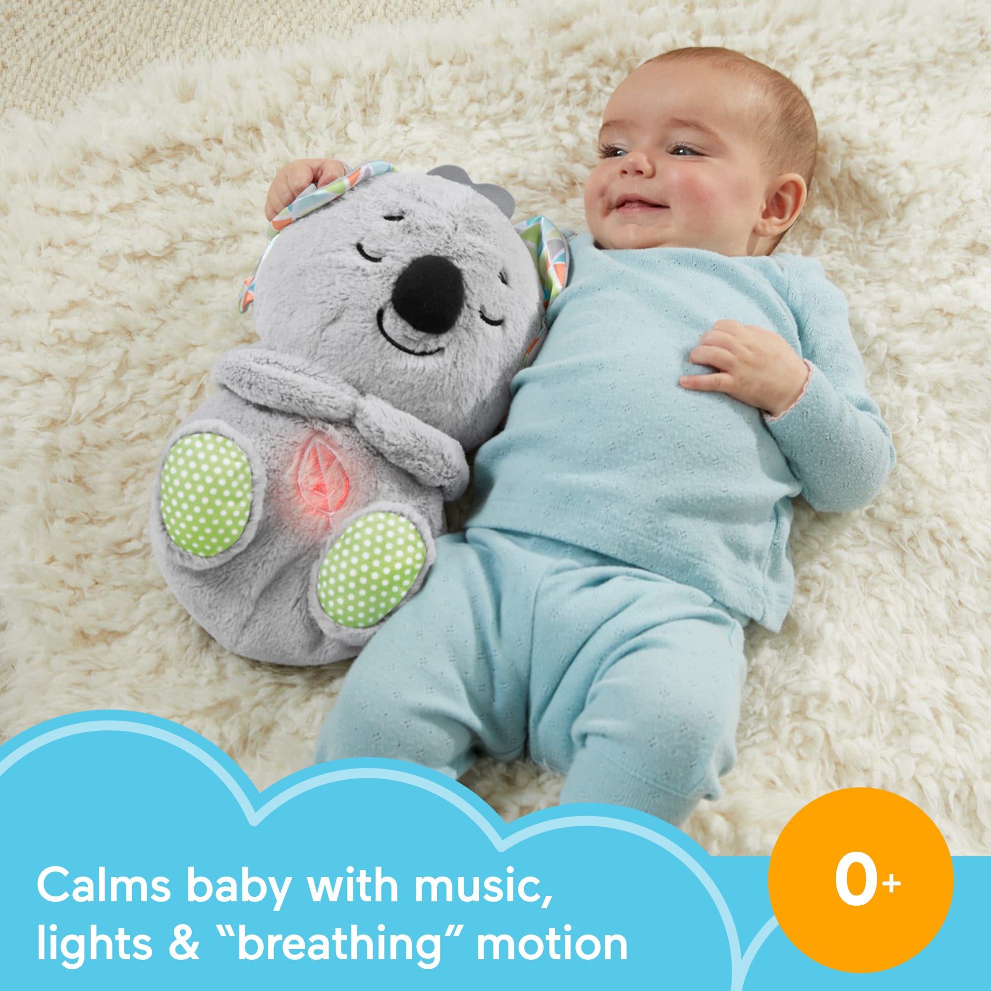 Fisher-Price Soothe ‘n Snuggle Koala Plush Musical Toy
