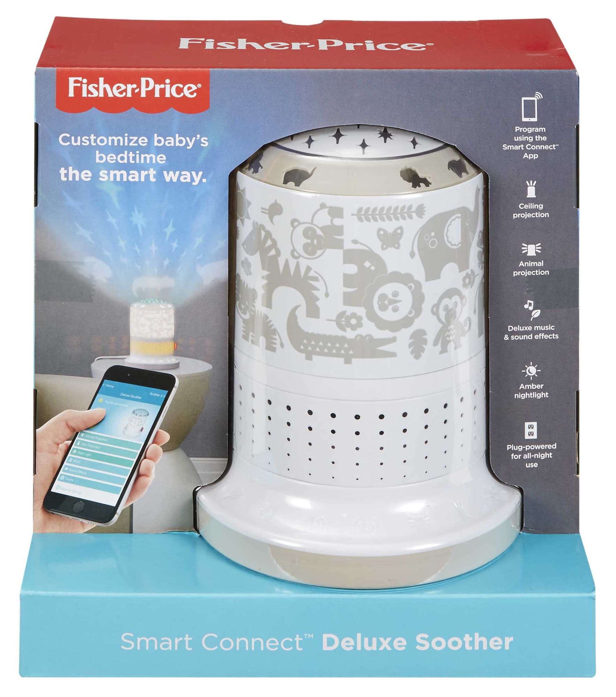Fisher-Price Projecteur Apaisant Smart Connect