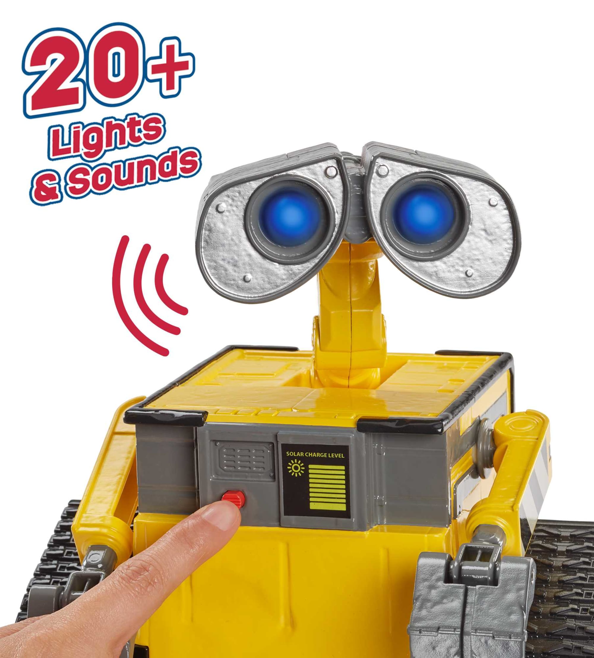 Disney And Pixar Wall-E Robot Toy, Remote Control Hello Wall-E Robot