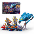 Mattel Brick Shop Masters Of The Universe Attack Of The Collector Building Toy Kit (594 Pieces), For Collectors