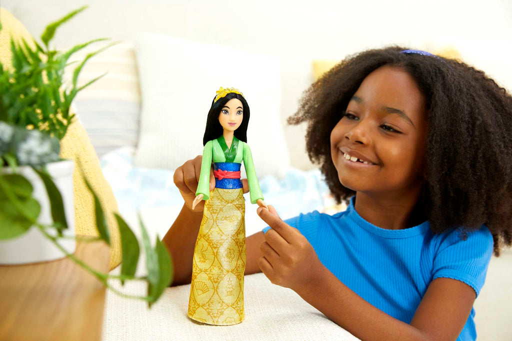 Disney-Princesses Disney-Mulan-Poupée, Habillage et Accessoires