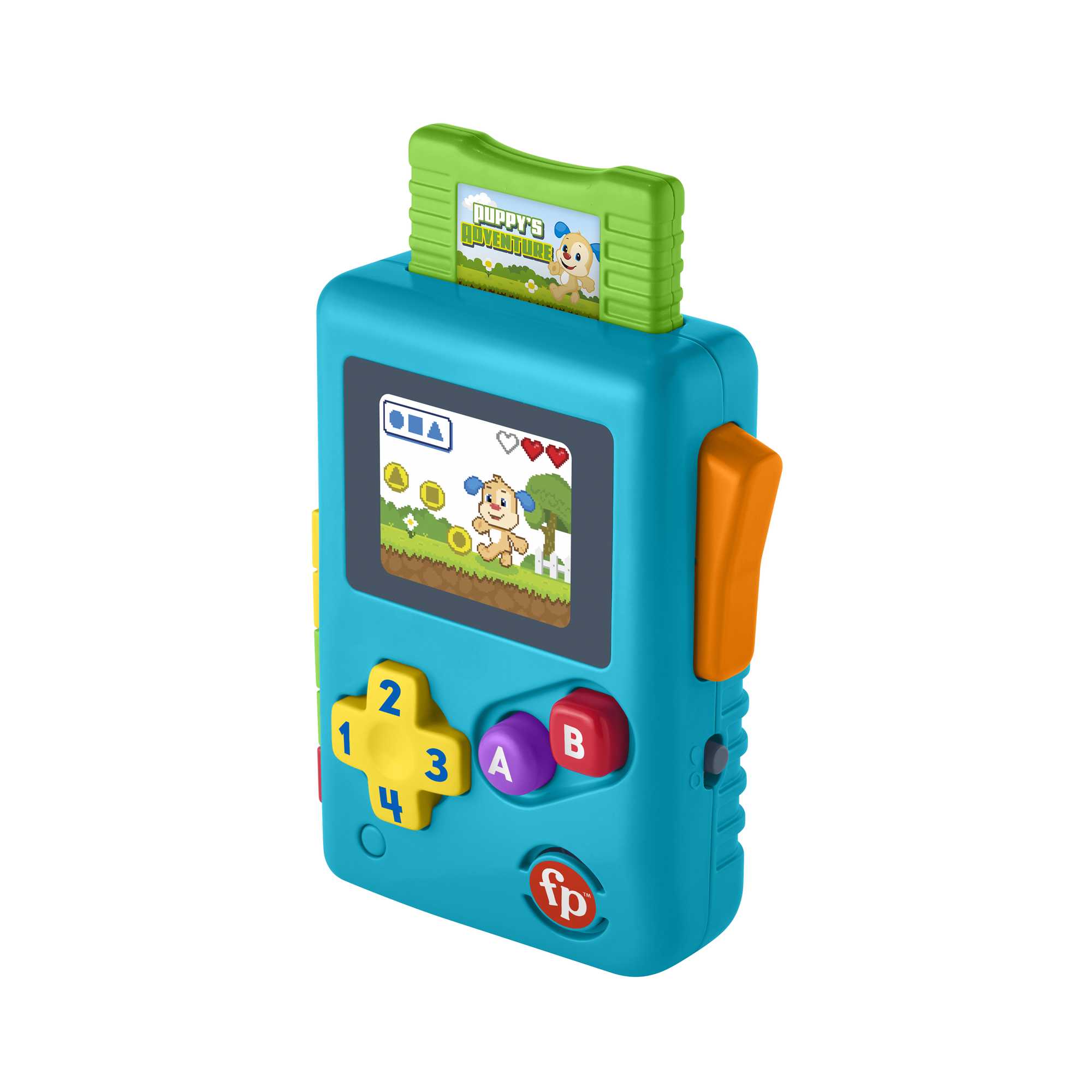 Fisher-Price Rires et Éveil Ma Première Console de Jeu Portable Édit Version Anglaise et Française