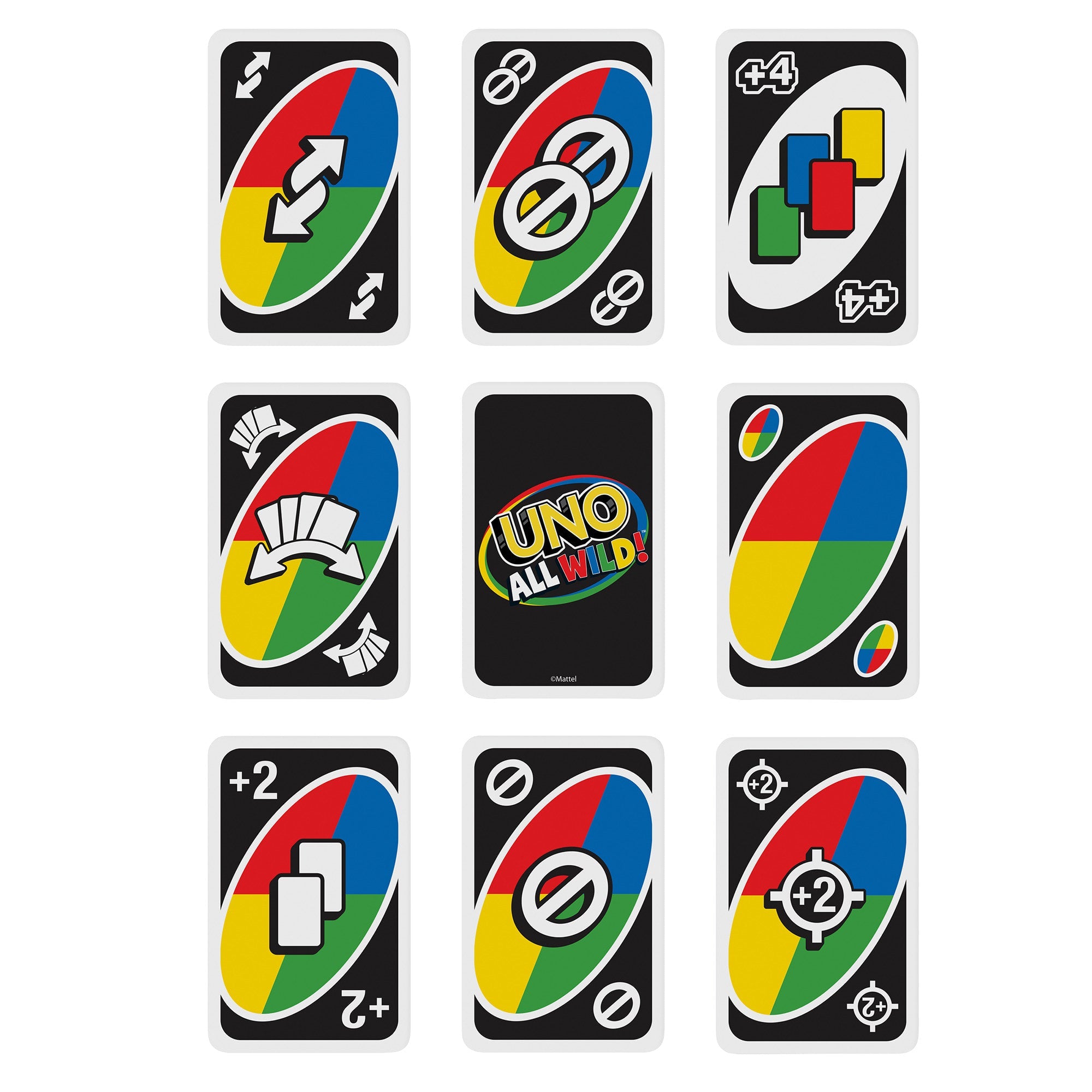 UNO Jogo de Cartas All Wild