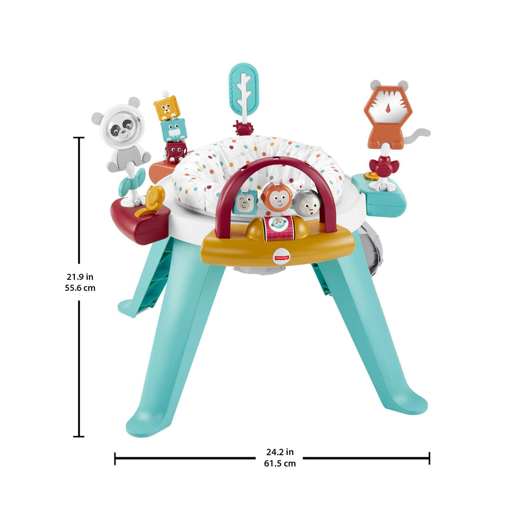 Fisher-Price 3-in-1 Spin & Sort Activity Center - Watermelon Mint