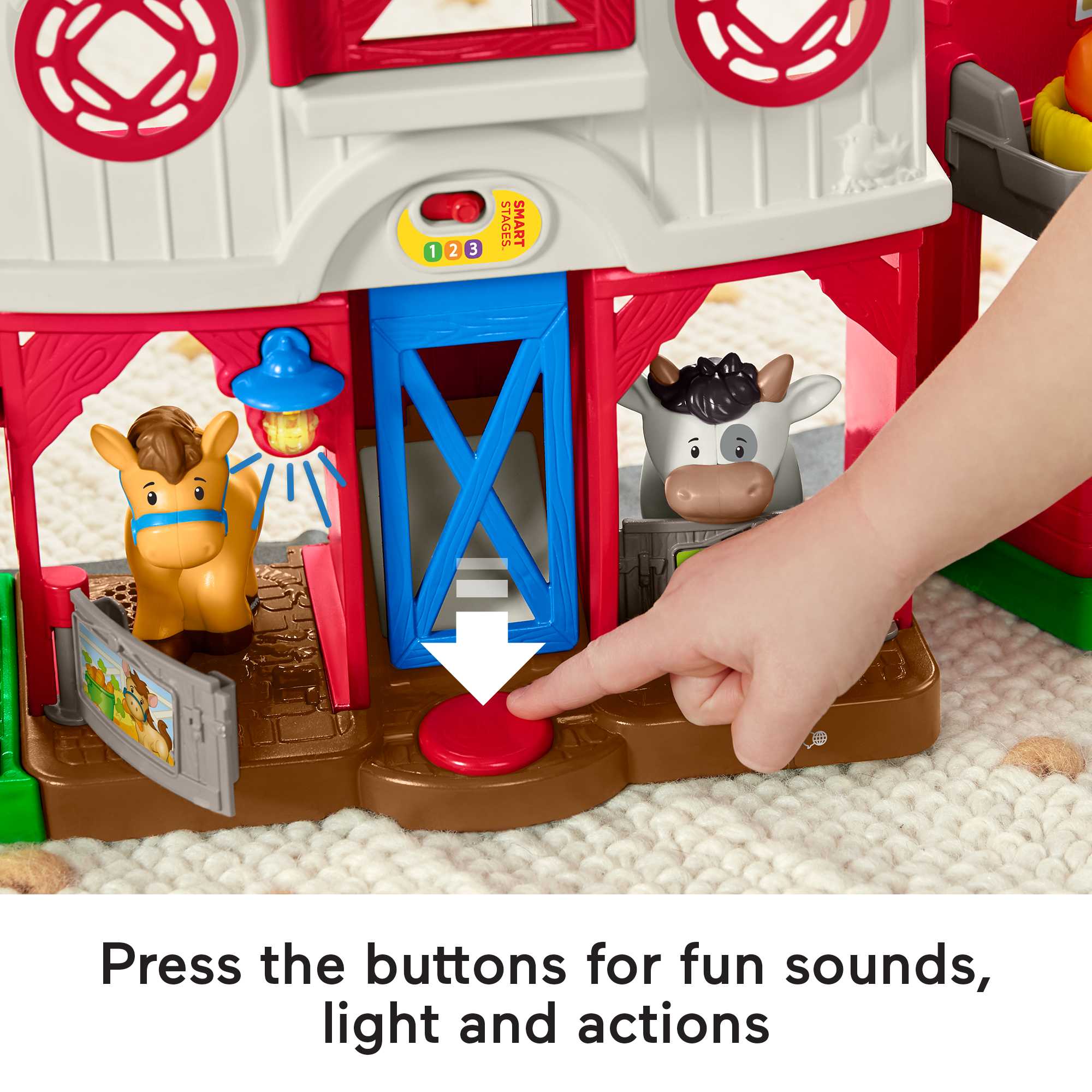 Fisher-Price Little People Caring For Animals Farm - English & French Version