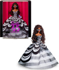 Barbie Signature 65th Anniversary Collectible Doll With Brown Hair And Black And White Gown