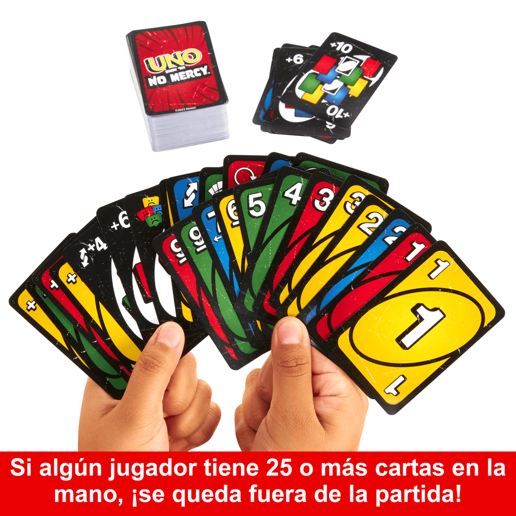 UNO Juego de Cartas No Mercy