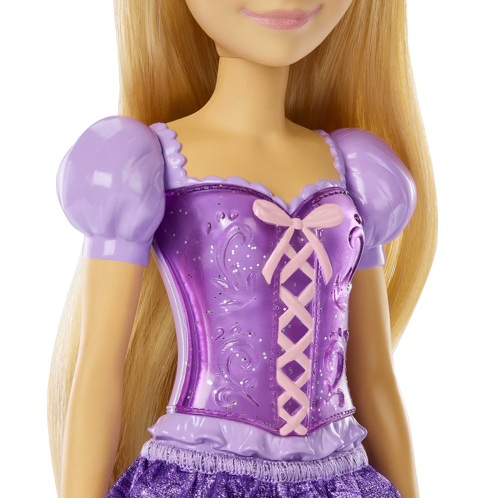 Disney Princess Rapunzel Doll With Sparkling Fashion & Accessories, Inspired By Disney Tangled Movie