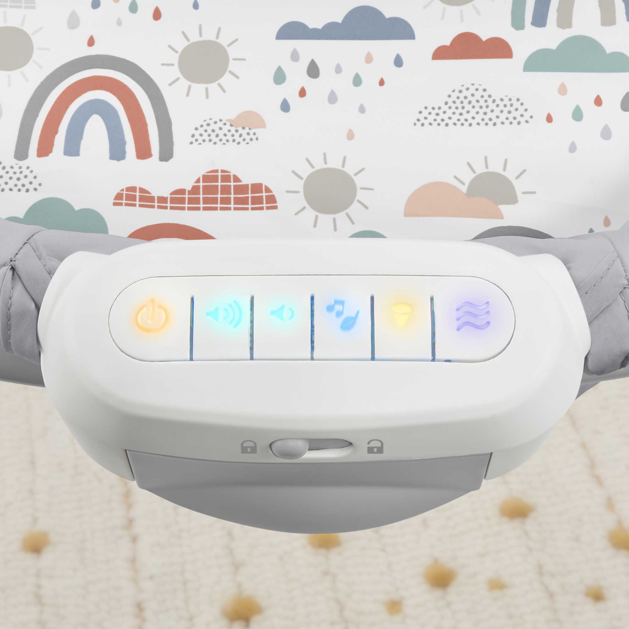 Fisher-Price Couchette à Projecteur Vue Apaisante