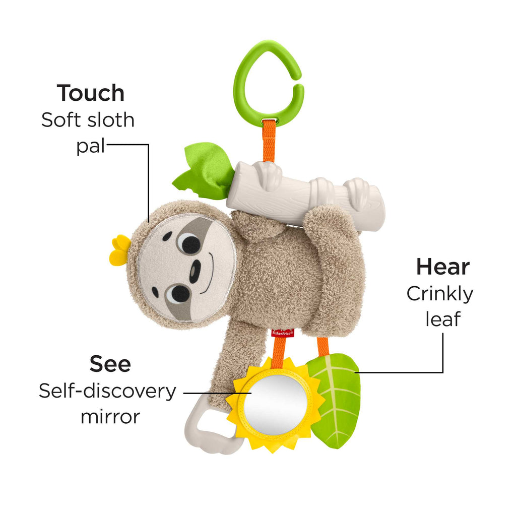 Fisher-Price Slow Much Fun Stroller Sloth