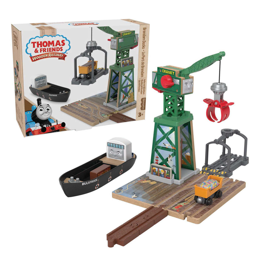 Fisher-Price Thomas & Friends Wooden Railway Brendam Docks