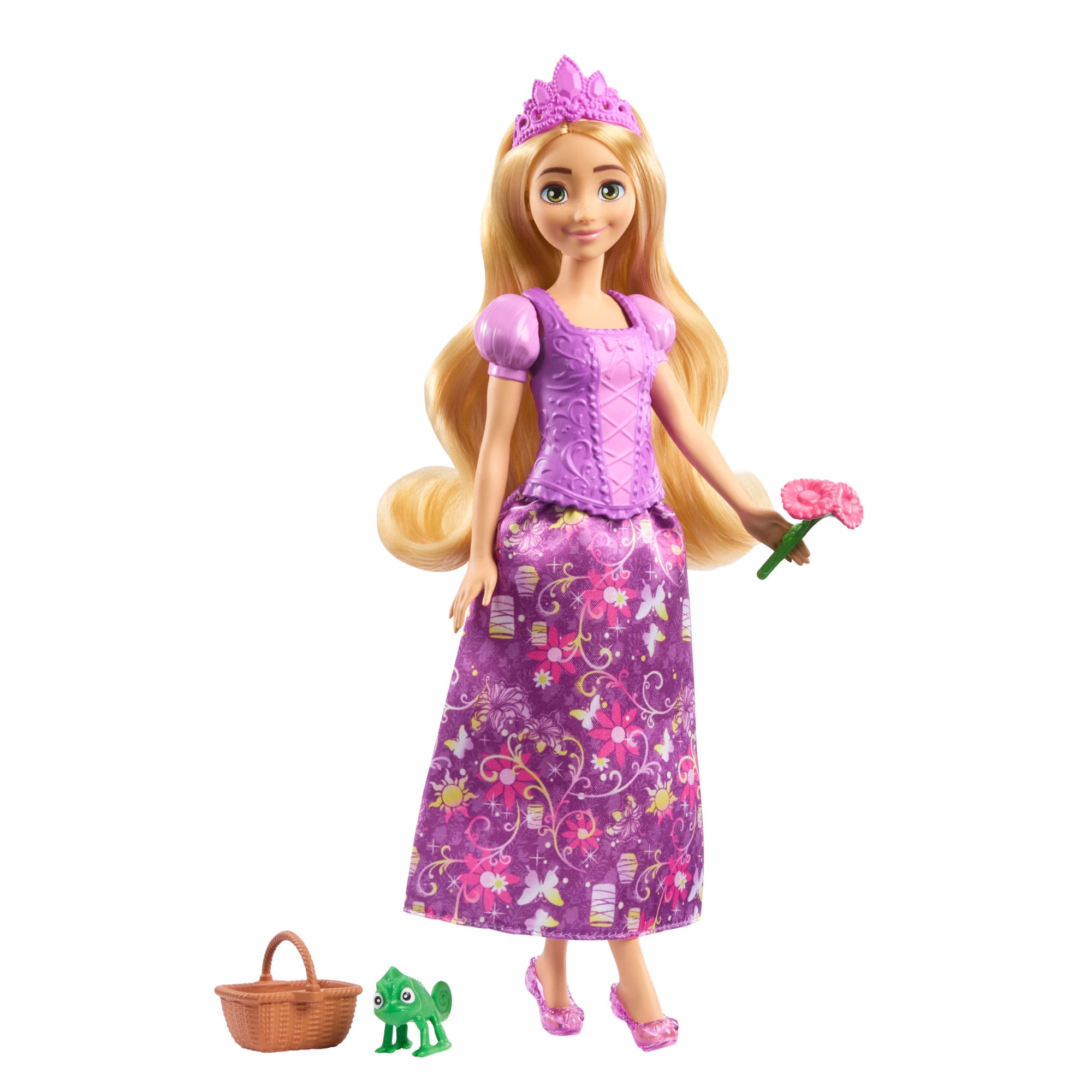 Princesses Disney  Poupée Mode  Histoires de Raiponce 2-en-1