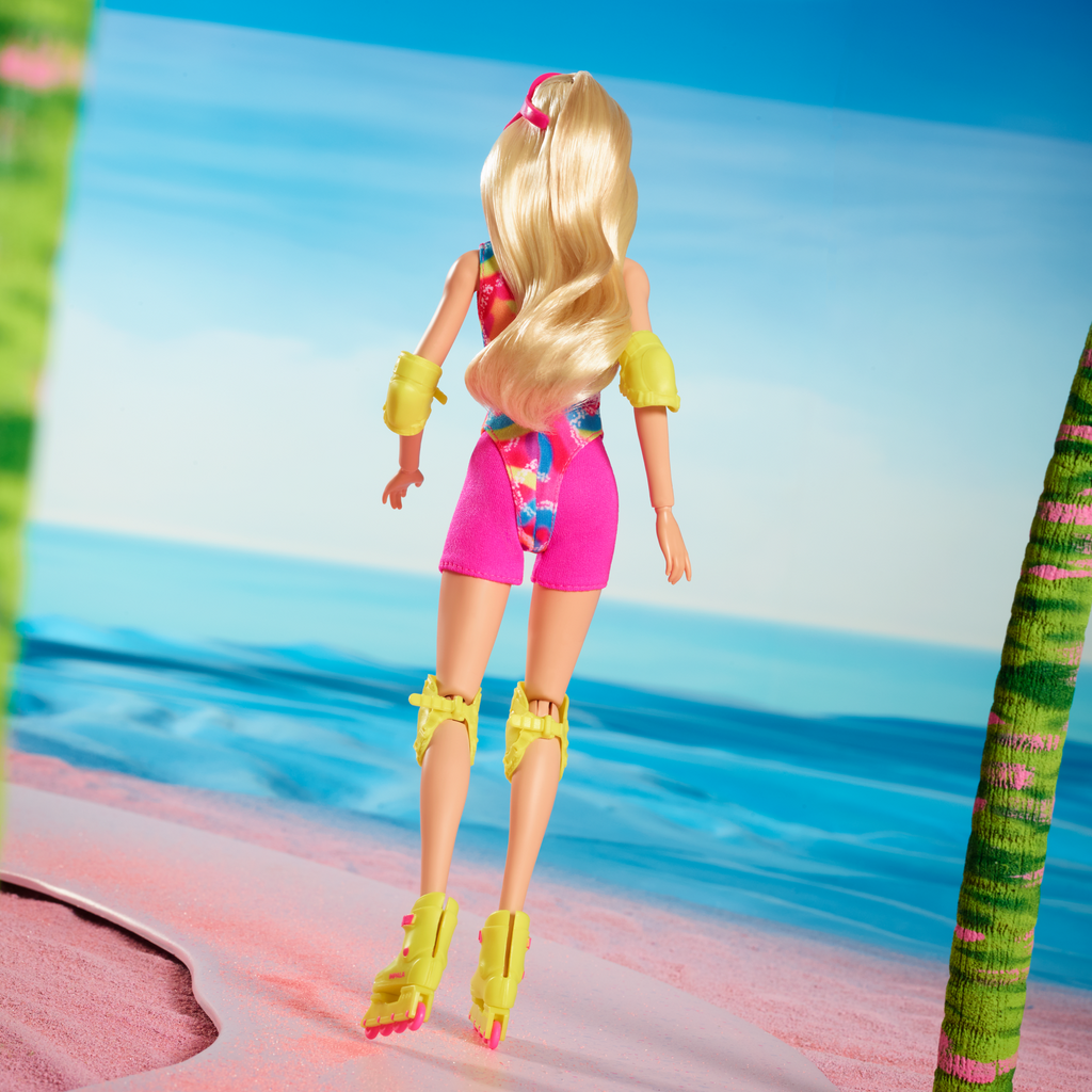 Barbie The Movie Collectible Doll, Margot Robbie As Barbie in Inline Skating Outfit