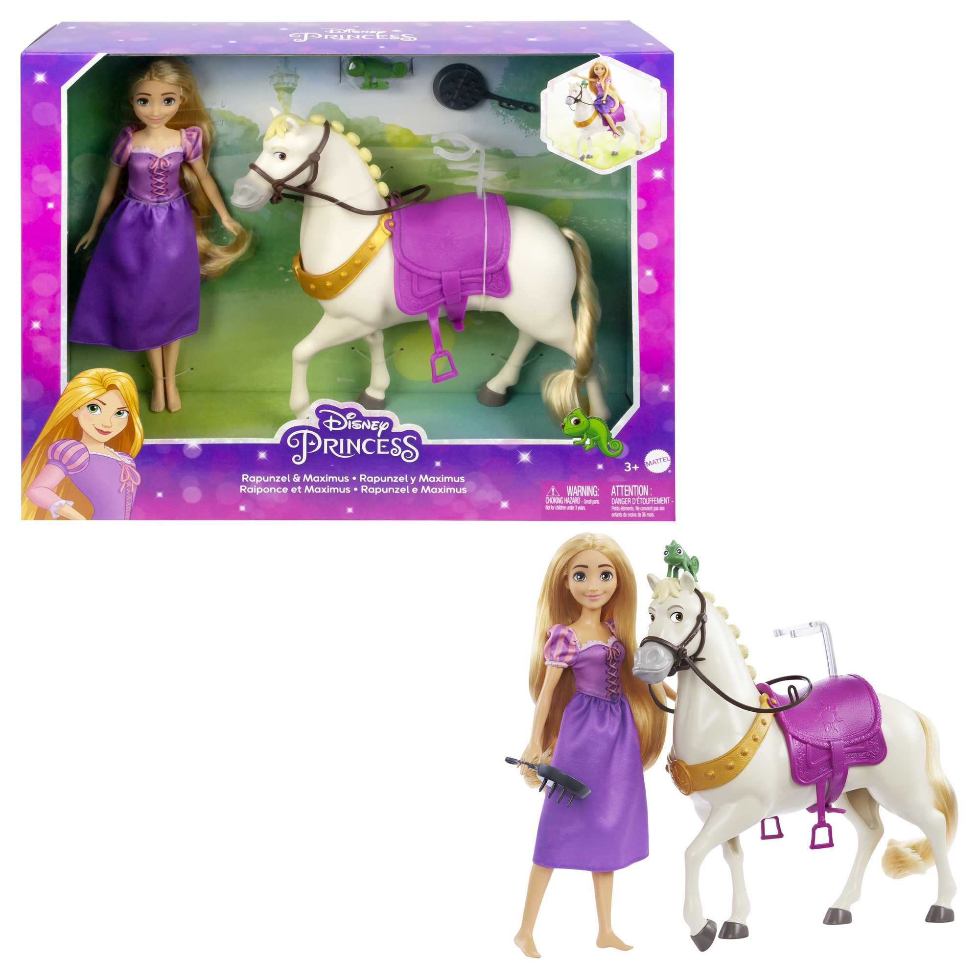 Disney-Princesses Disney-Raiponce et Maximus-Coffret