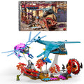 Mattel Brick Shop Masters Of The Universe Eternia Flight Fight Building Toy Kit (411 Pieces), For Collectors